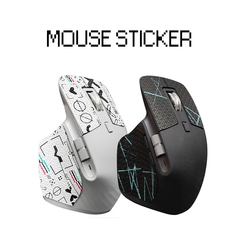 Comfortable Custom Mouse Grip Tape Skate Handmade Sticker Resistant Antiskid Sweat Absorption for Logitech Master3 3s 2s