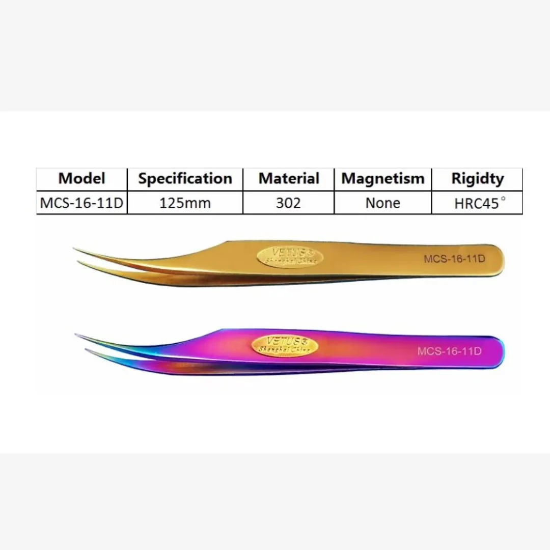 High quality grafting eyelash dolphin clip hair separation and hair removal stainless steel non magnetic clip eyelash forceps