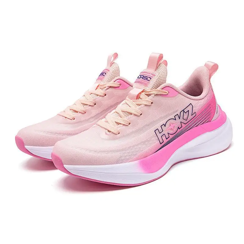 AJHL Scarpe da corsa traspiranti in mesh da uomo e da donna Scarpe sportive antiscivolo Scarpe da corsa specifiche con piastra in carbonio per maratona