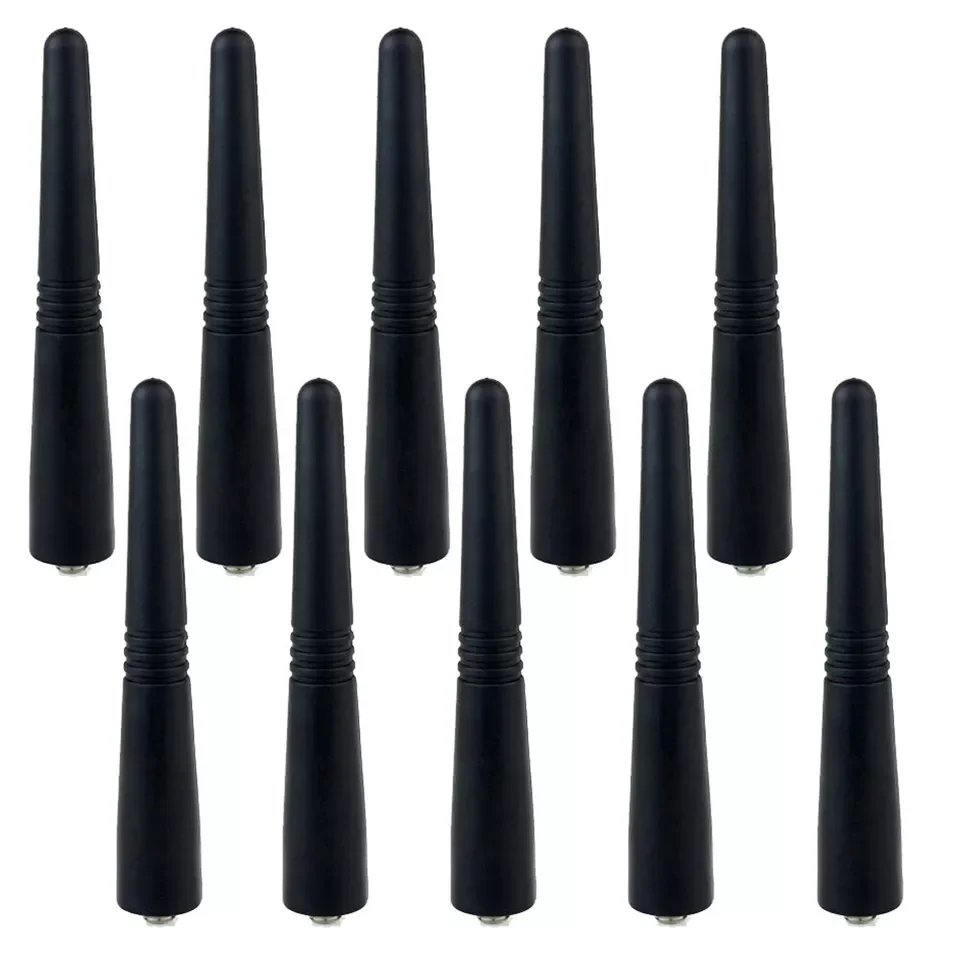 10Pcs 9cm Short VHF 136-174MHz Antenna for Motorola GP328 GP380 GP340 PRO5150 GP2000 GP88 GP88S GP300 CT150 EP450 PTX600 Radio