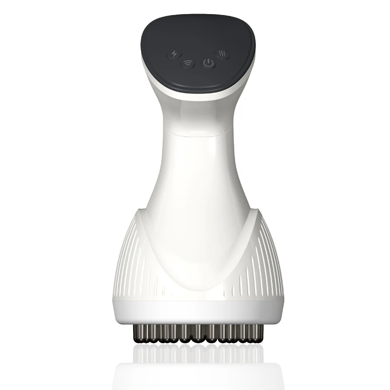 Electric Scraping Instrument LCD Display New Red Light Heating Pulse Microcurrent Vibration Zinc Alloy Meridian Brush