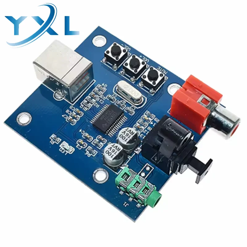 PCM2704 USB ЦАП USB Мощность оптоволоконный коаксиальный аналоговый выход для Raspberry Pi Raspbian RaspBMC Windows 7, нет накопителя