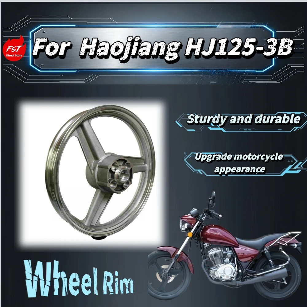 Для Haojiang HJ125‑3B 18-дюймовый трехспицевый легкосплавный колесный диск, ударопрочный, антикорро