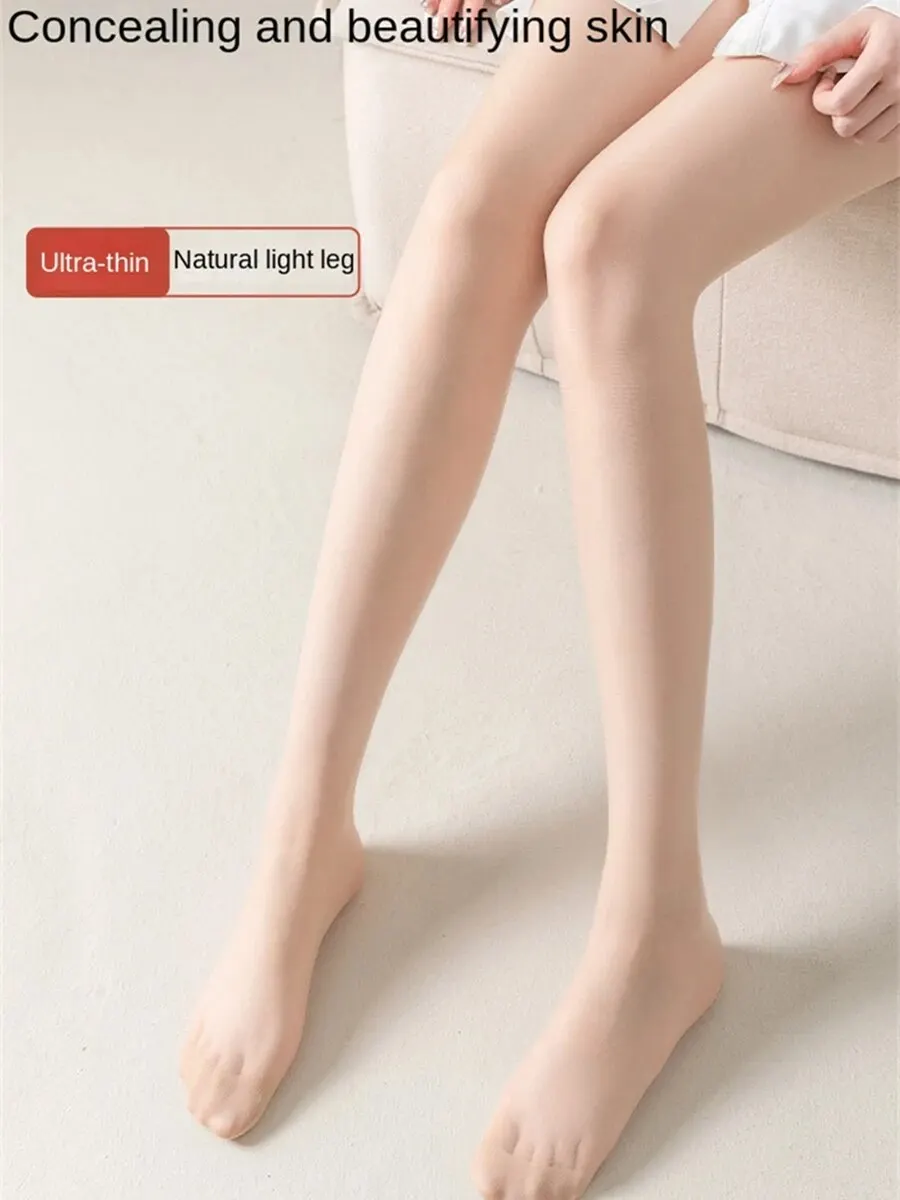 6 Stockings Female Four Seasons Thin Section Anti-hooker Black Flesh-coloured Sexy Pantyhose Pressure Skinny