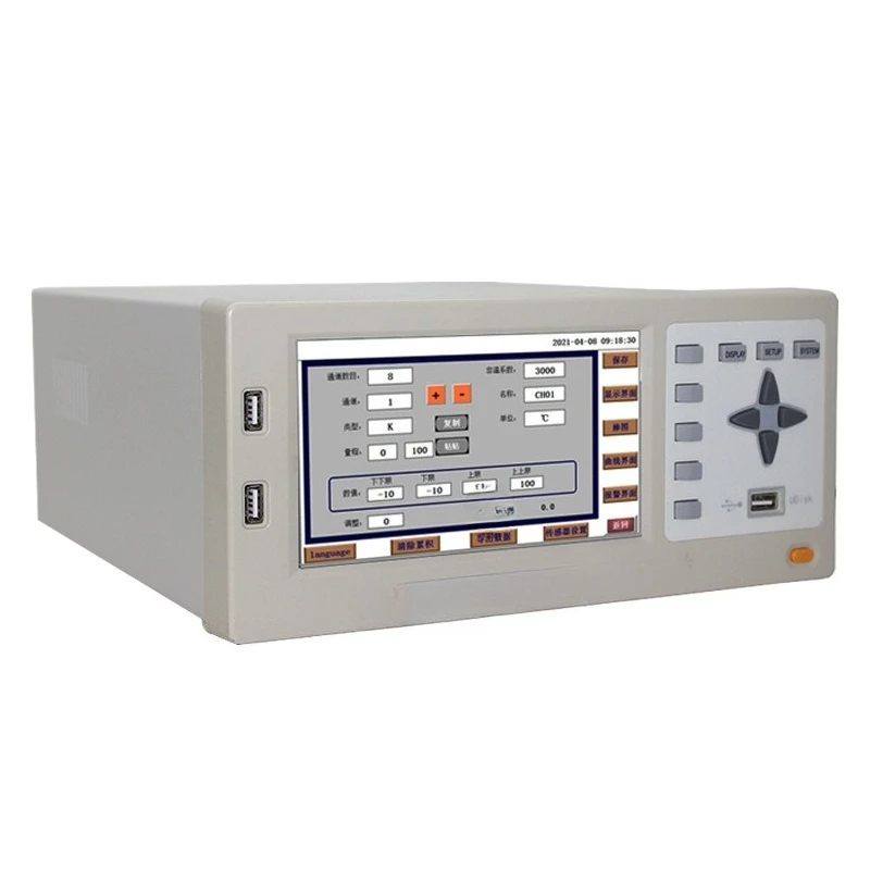 Multi-channel thermometer, multi-point thermometer, data logger