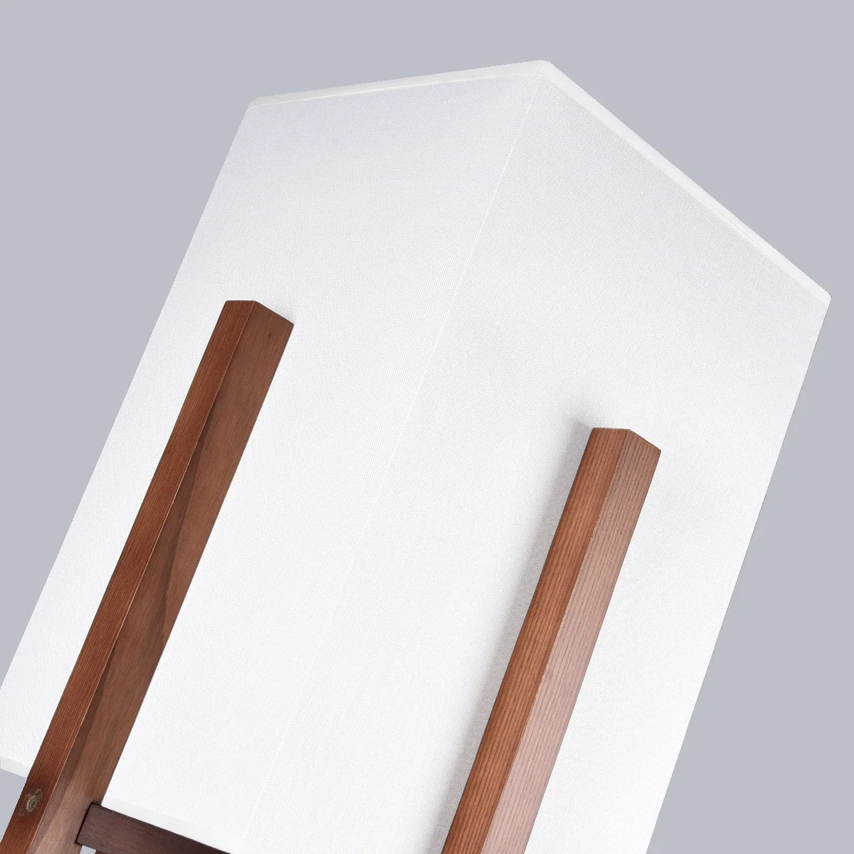 Japanese-style natural solid wood fabric floor lamp removable LED ambient light suitable for living