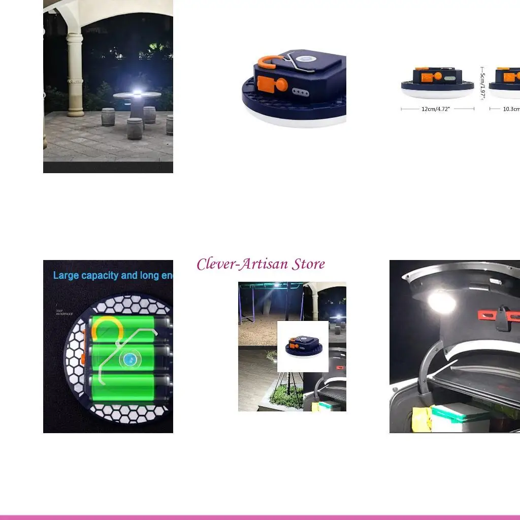 e06b-led-キャンプライト-テントライト-懐中電灯-充電式緊急マグネットランタン