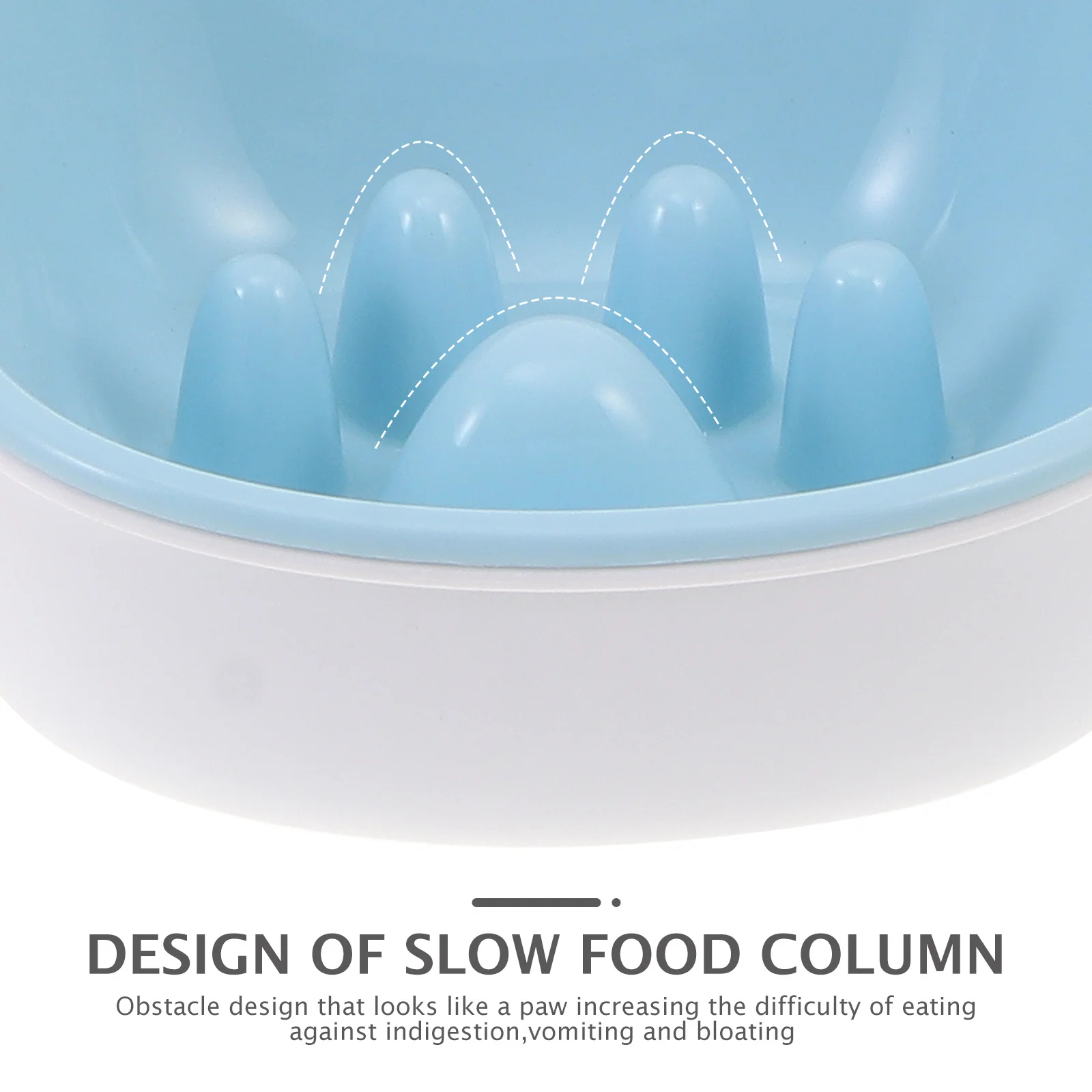 

2Pcs Hanging Pet Dog Slow Feeder Bowl Anti Slip Design Safe Material Long Lasting Use Pet Bowl Dog Slow Feeder