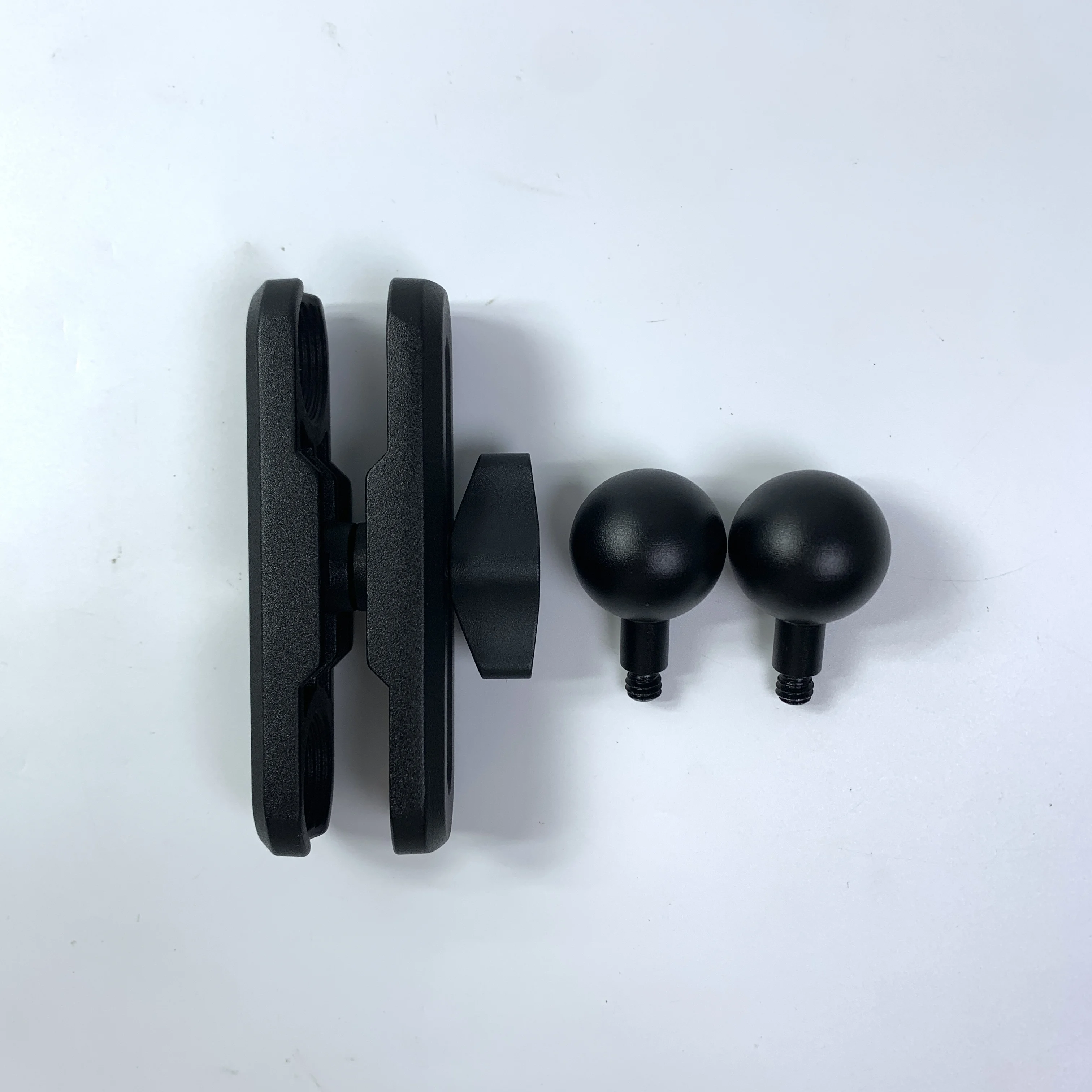 All Aluminum Mobile Phone Holder with 1/4'' Screw 17mm Ball Head Universal Rotation Pea Pod Universal Replacement Accessory