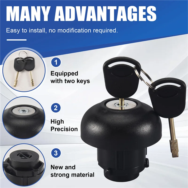 Il tappo interno del tappo del serbatoio del carburante A19Q è per Ford Transit 2006-2019 9C119K163AA