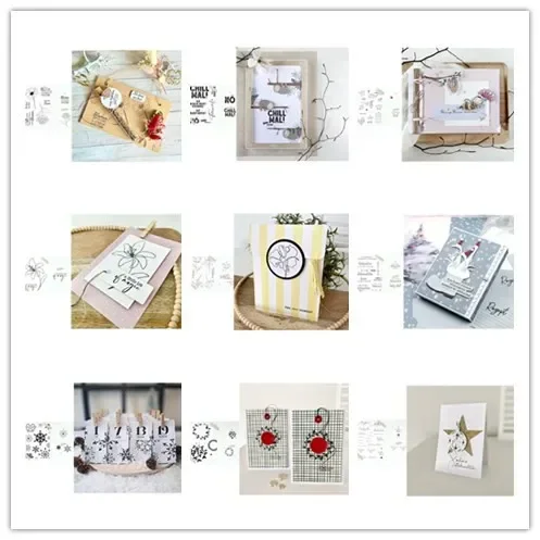 Neue Ankunft Presell Weihnachten stirbt und Stempel für DIY Scrapbooking/Fotoalbum dekorative Prägung DIY Papierkarten
