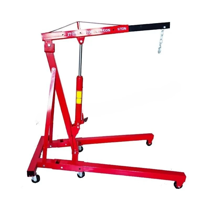 Hydraulic Stationary 2 Ton Engine Crane for Workshop Maintenance Competitive Price
