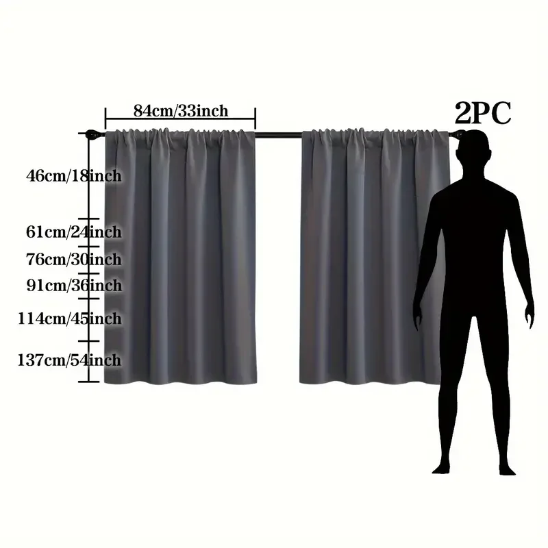 RV Curtains Privacy Window Curtains Side Window Sunshades RV Interior Sunshade Accessories For Camper Caravan Motorhome