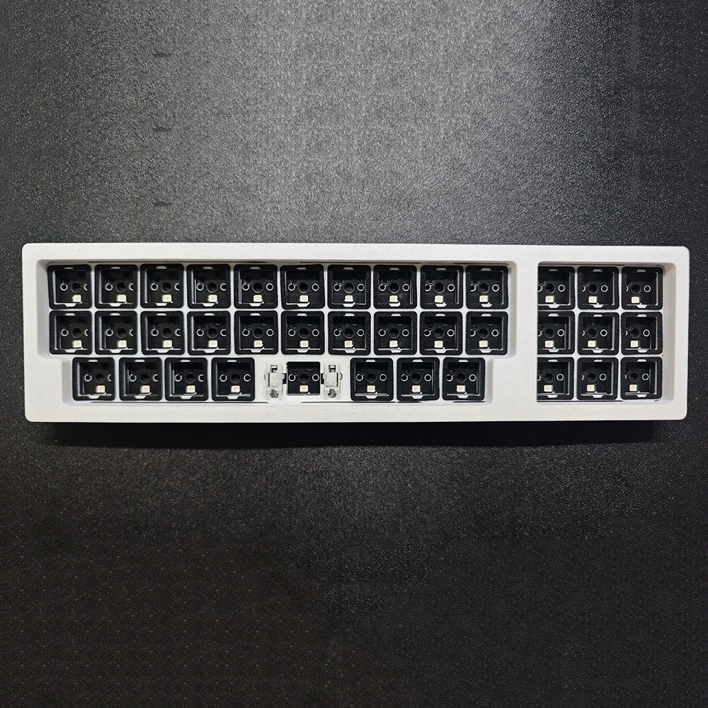 Qmk Vial Firmware Cyber 28+9 Mini 30% Keyboard Kit USB Wired Hot swap DIY South RGB Gaming Keyboard Kit