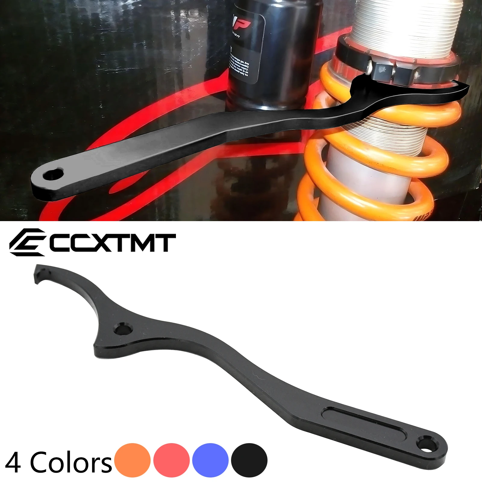 CNC Rear Absorber Suspension Shock Spanner Wrench For Husqvarna FC FE TC TE 125 250 350 450 501 For KTM SX SXF XC XCF EXC EXCF