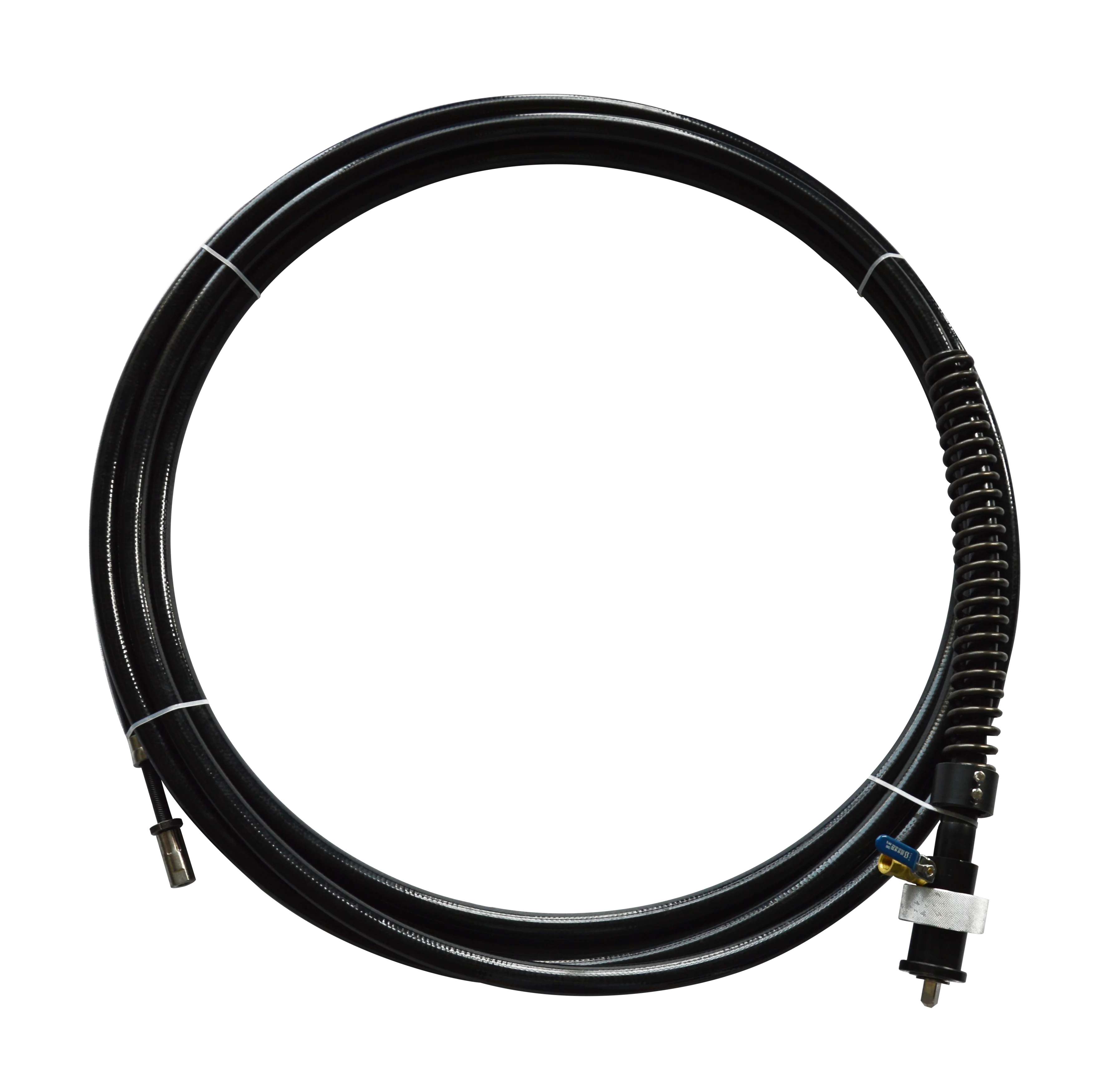 

Flexible Shaft With Spray Water and Brush for Tube Pipe Duct Cleaning Machine