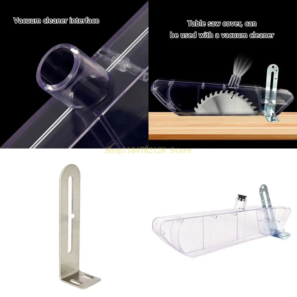 

Industrial Table Sawer Blade Guard with Clear ABS Cover for Precisions Woodworking Blade Guard for 101-250mm best sale