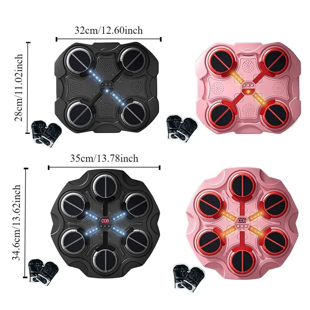 Objetivo de boxeo inteligente Bluetooth – Montaje en pared sin taladros - imagen 3