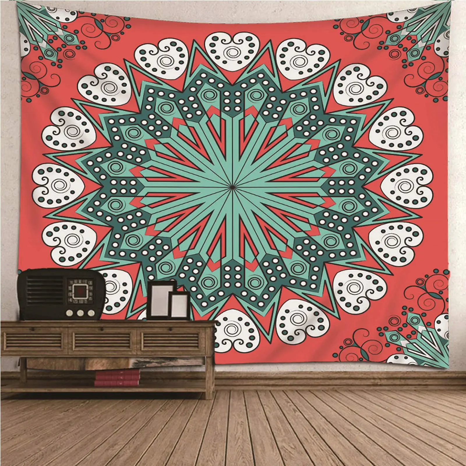 Decor Tapestry Gold Constellations Zodiac Style Symbols Wall Hanging Tapestry Aesthetic Backdrop Taurus Abstract Trippy Universe