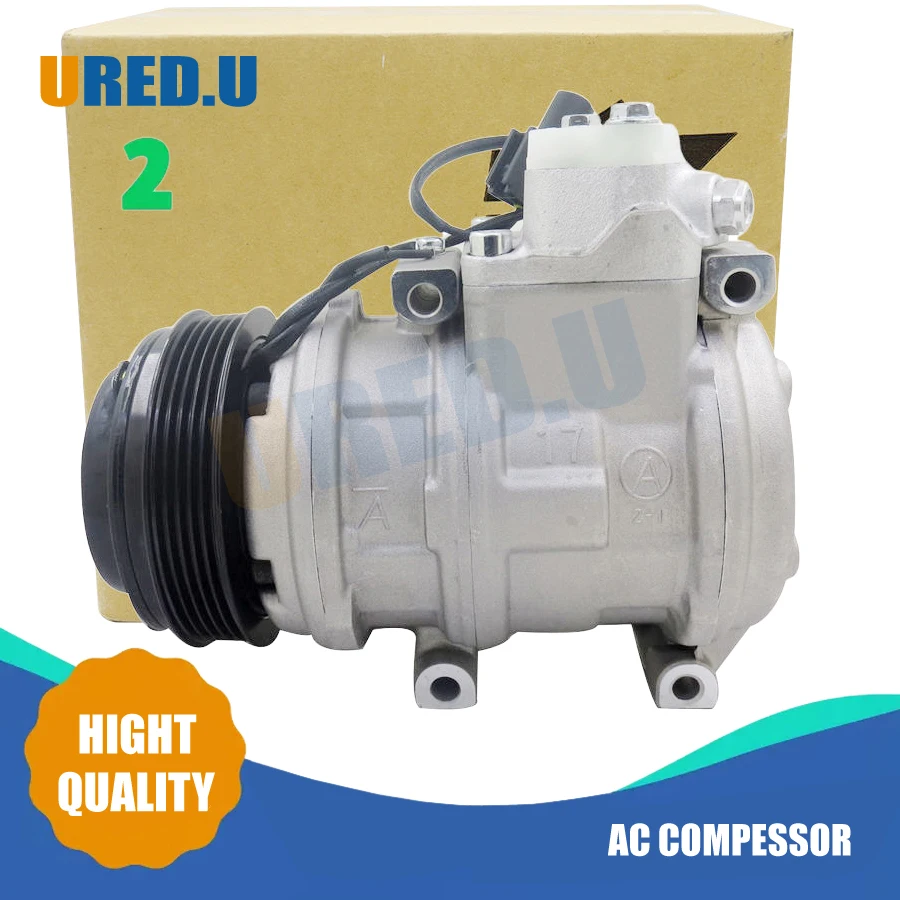 10PA15C ضاغط تكييف الهواء لميتسوبيشي N84w عربة الفضاء WAGON 87014A MR460387 4472001940 447200-1940 MR398396 #2