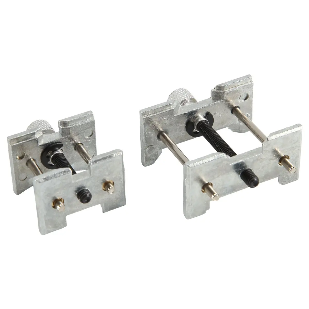ABQX 2 Set Metal Watch Movement Holder Fixed Base Multi Function for Watchmaker Watch Clamp Watches Repair Tools Accessories