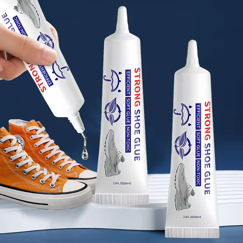 60ml Super Strong Shoe Glues DIY Repairing Adhesive Universal Waterproof Shoe Sealers for Sneakers Boot Leather Fast Repair Glue