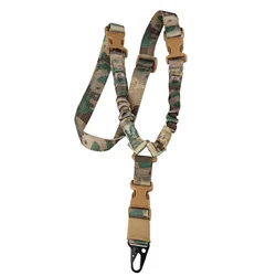 Tactical Gun Sling 3 Point Bungee Airsoft Rifle Strapping Belt Military Shooting Hunting Accessories Three Point Gun Strap