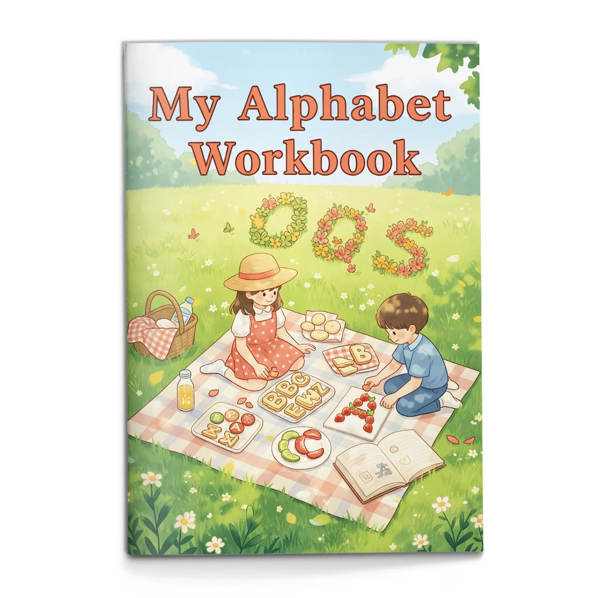 Alphabet Tracing Book for Kids Educational Activity Workbook to Practice ABC Writing Improve Pen Control and Focus