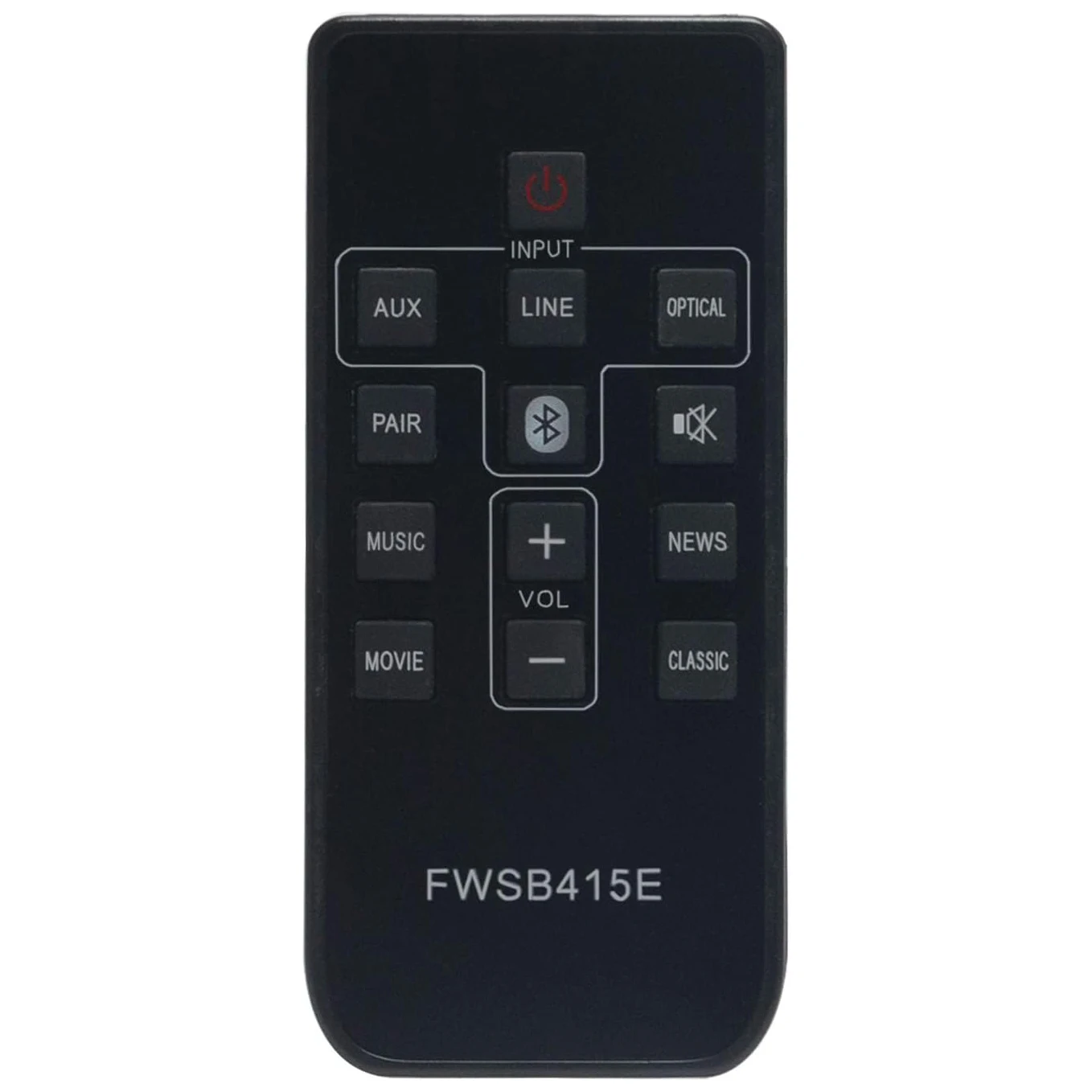 

New FWSB415E Replacement Infrared Remote Control Suit for Sanyo Soundbar WIR113001-FA0 WIR113001-FA01