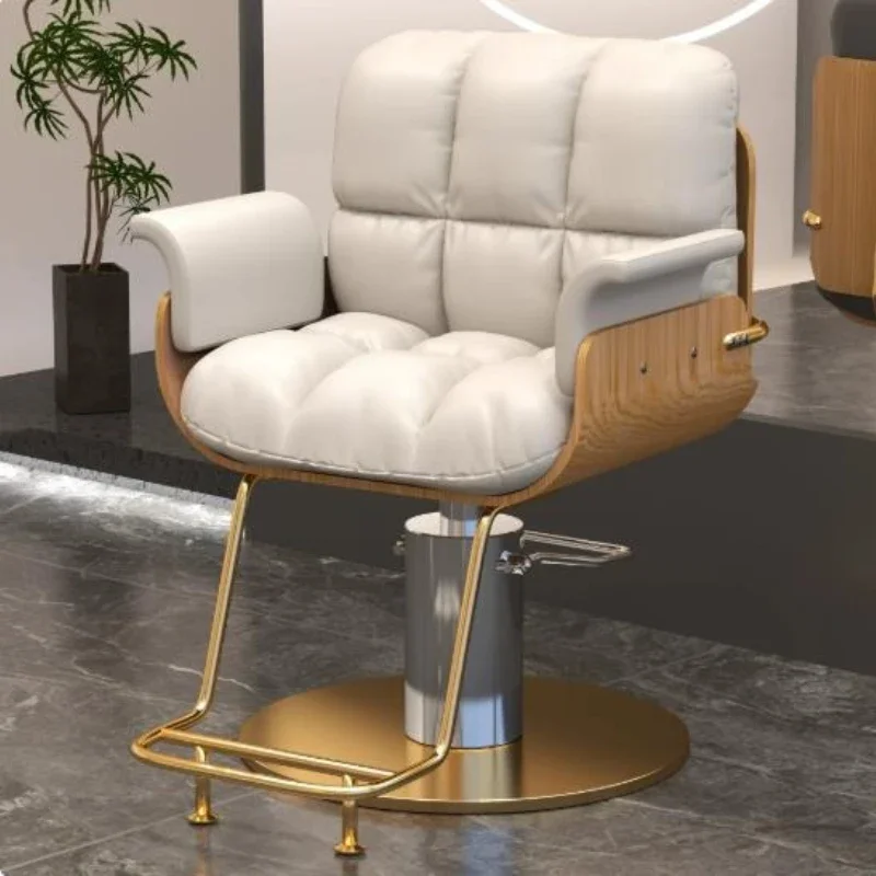 I-20 Cross-Border Barber Chair Hair Salon Chair Adjustable Heig Barber Shop Special Perm And Dye Salon Chair