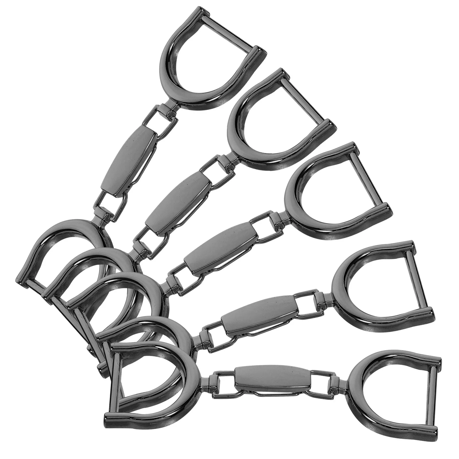 

5Pcs Chain Buckle Adjustable Zinc Alloy Metal Decorative Clasp Belt Shoe Handbag DIY Garment Fastener Metal Belt Clasp