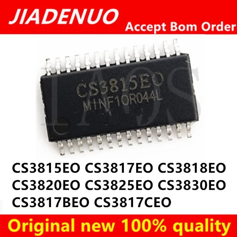 (5PCS)100% New CS3815EO CS3817EO CS3818EO CS3820EO CS3825EO CS3830EO CS3817BEO CS3817CEO CS3815E0 CS3817B0 CS3817BE0 sop-28