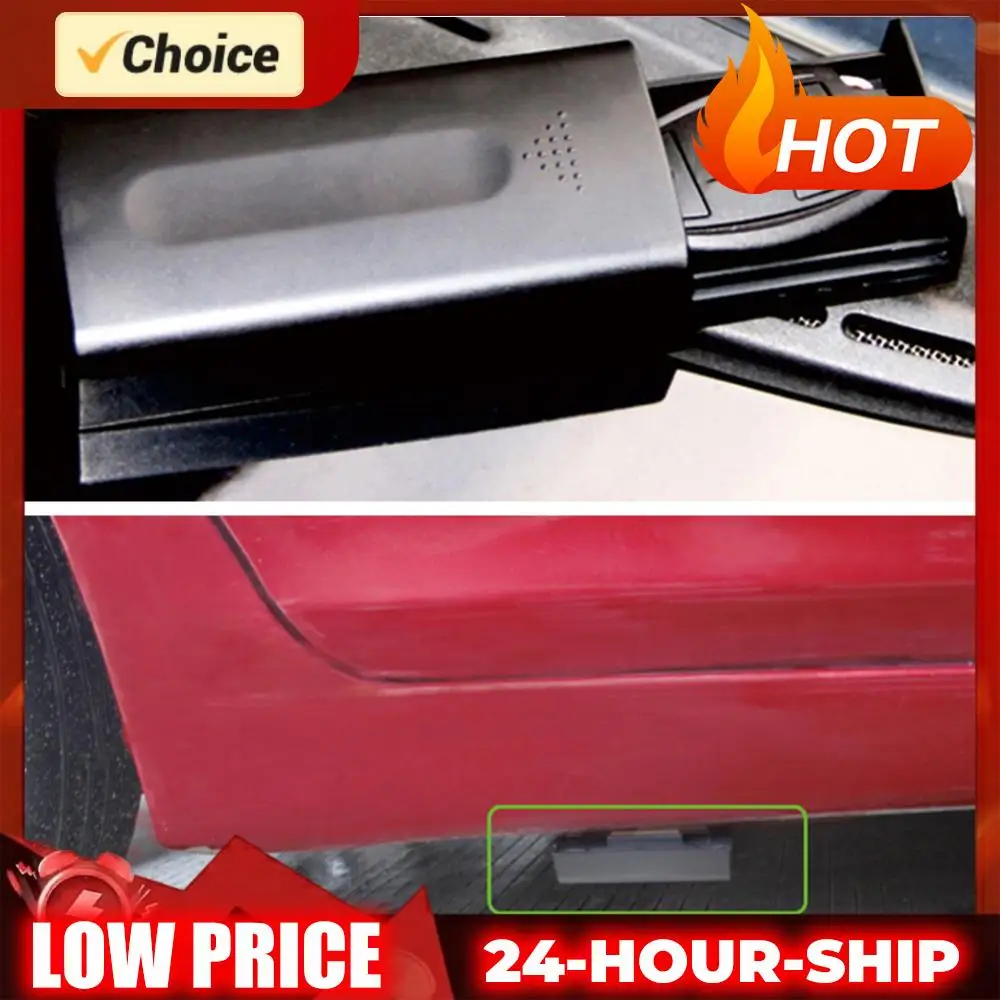 

Портативный магнитный держатель для автомобильных ключей, креативный чехол-держатель для скрытого хранения ключей, черный, для использования на улице