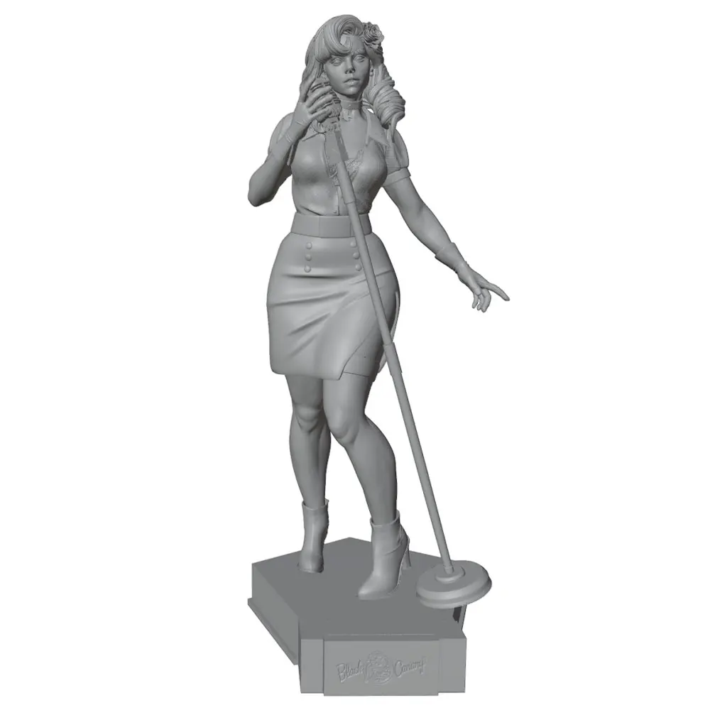 Figura resina sin pintar 75mm miniatura coleccionismo role