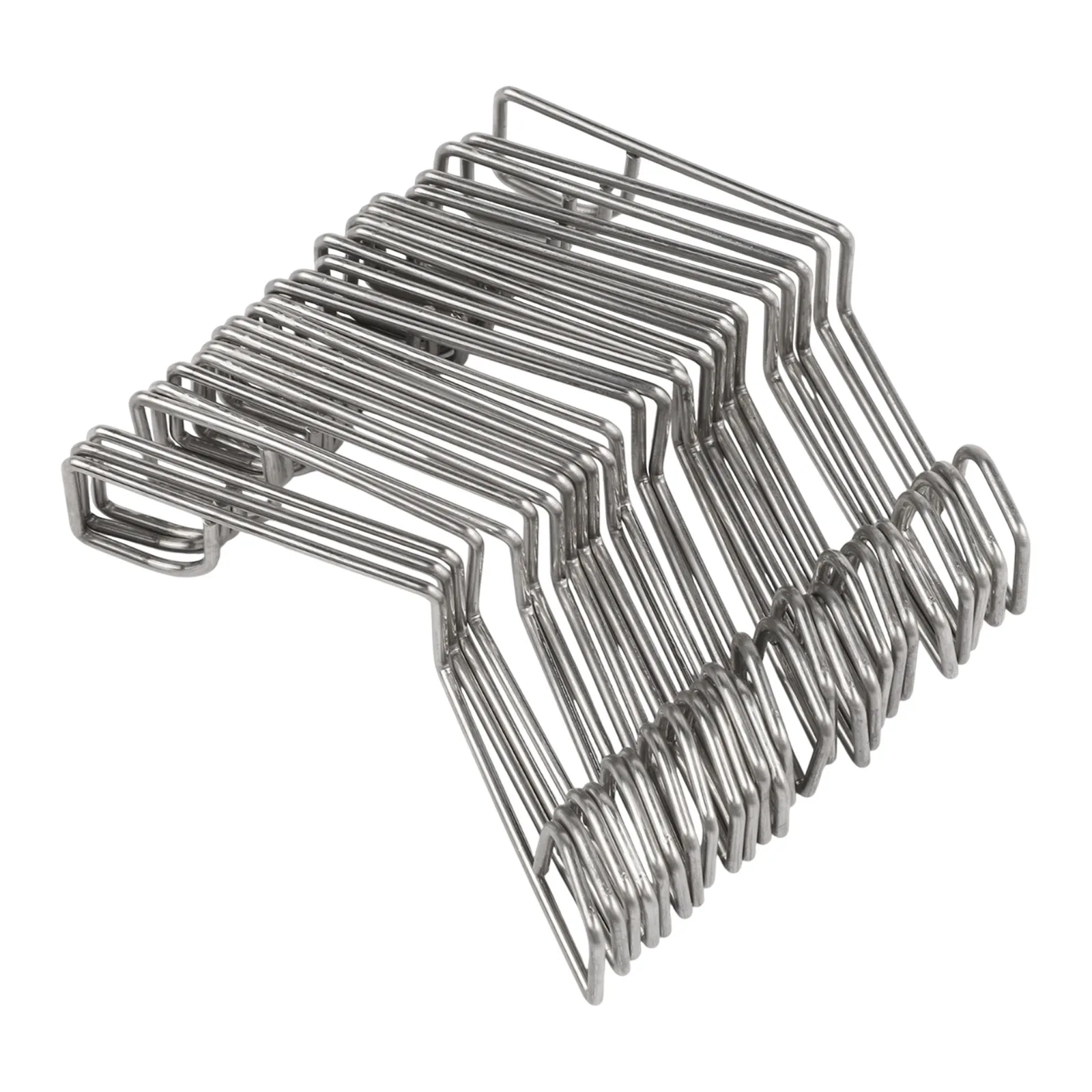 25 or 50PCS Stainless Steel Fence Panel Clips to Reduce Fence Noise and Prevent Panel Movement in Various Fence Types