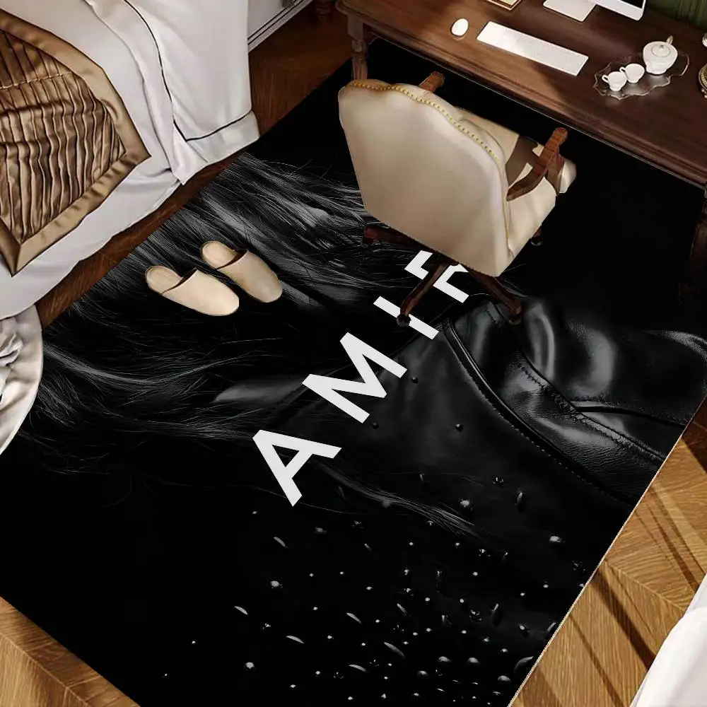 A-AMIRIS سجادة باب قابلة للغسل وغير قابلة للانزلاق أريكة غرفة المعيشة كراسي منطقة حصيرة المطبخ ممسحة منطقة البساط