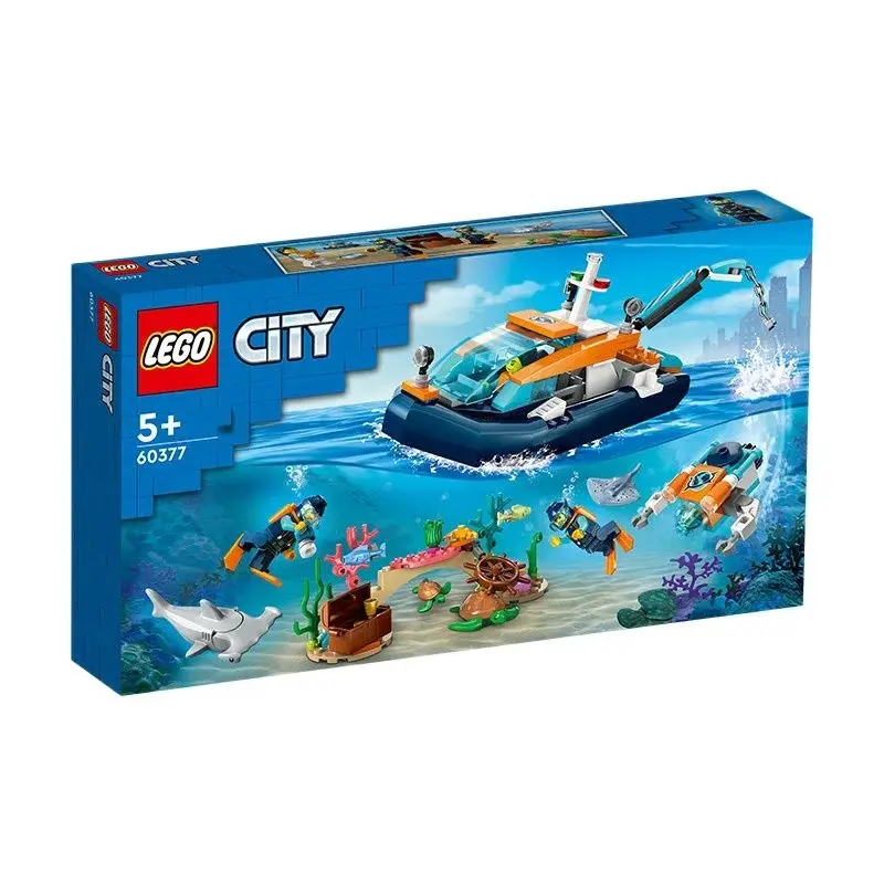 LEGO City 60377 Diving Adventure Boat: Çocuklara Gerçek Bir Macera Deneyimi Sunan İnanılmaz Bir Bina Bloğu Seti