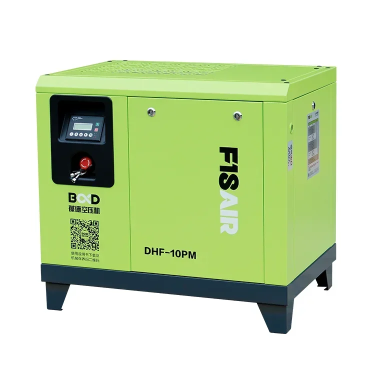 

DHF-10PM 7.5 KW Energy Saving Car Air Pump Compressor Heavy Duty Car Air Compressor Screw Air Compressor