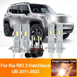 360W Canbus LED Headlight Bulbs 6000K High Low Beam Car Fog Lights 12V For Kia RIO 3 Hatchback UB 2011-2019 2020 2021 2022 2023