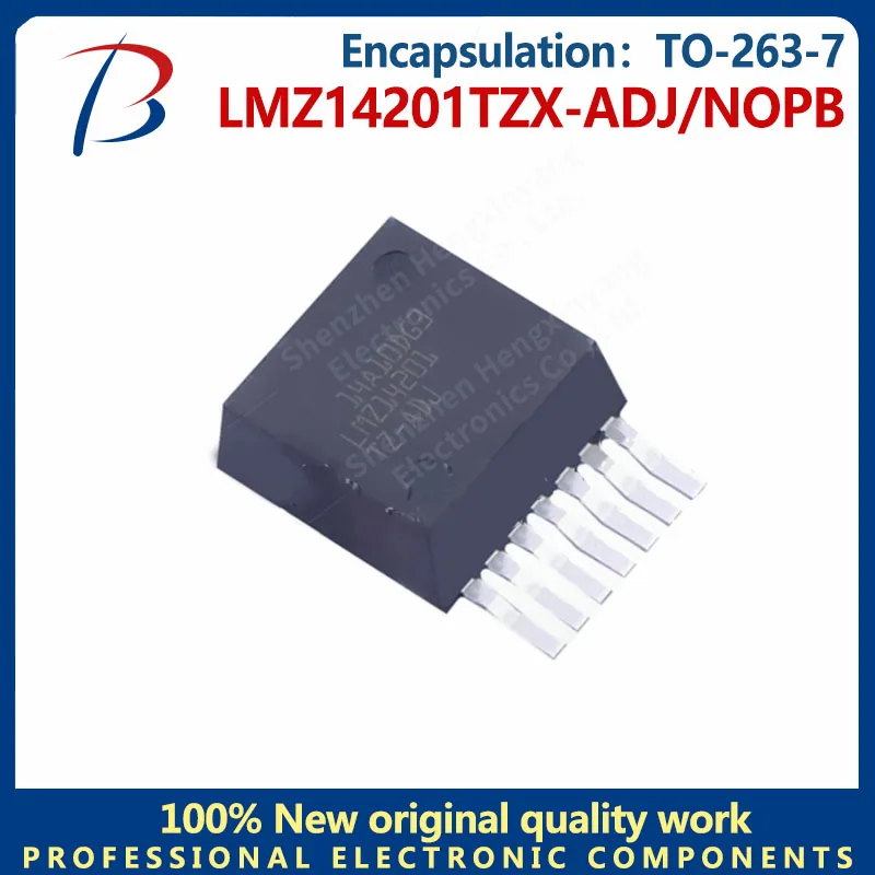 

1PCS LMZ14201TZX-ADJ/NOPB package TO-263-7 800mV~6V 1A switching regulator