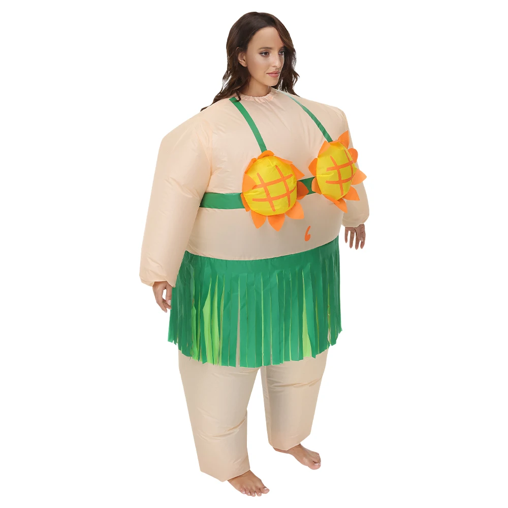 Halloween Ballet Inflatable Costume for Adult Men Women's Hawaii Sumo Wrestler Cosplay Carnival Purim Birthday Party Fancy Dress