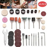 40Pcs Mini Electric Drill Multi Rotary Tools Accessories Set Grinder Head For Sanding Grinding Polishing Cutting Bit Multi-Tools