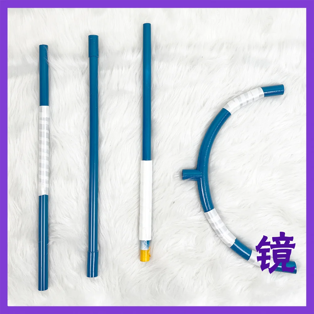 Anime GACHI AKUTA Zanka Nijiku Rekwizyty do Cosplayu 175CM Długi Topór Męski Damski Akcesoria na Boże Narodzenie Halloween Karnawał Imprezę Przebranie