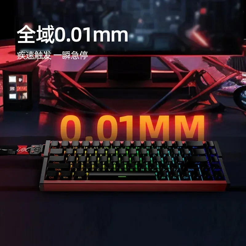 IROK MG68 Pro Max Magnetic Switch Mechanical Keyboard 8000Hz Polling Rate 3-Mode RGB Aluminum Alloy Custom Gaming Keyboard