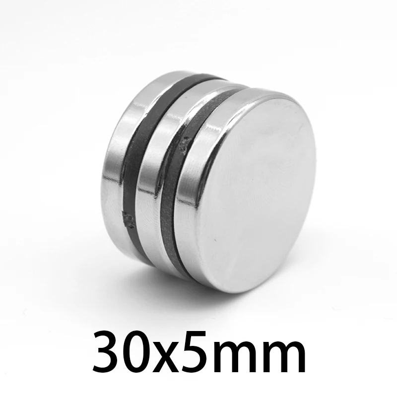 30x5mm Small Circular Magnets For Home Refrigerators, Offices DIY 30*5