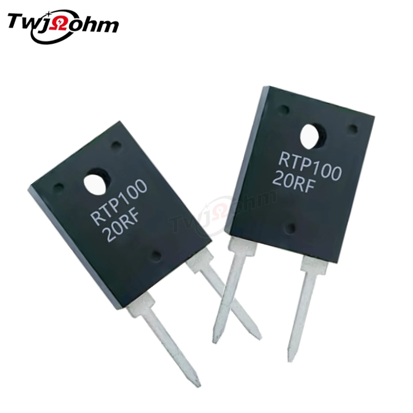 

2PCS TO247 thick film non inductive resistor RTP100W 1R3R5R25R10RF5RF300R8R30R400R400R50R1K20K50K