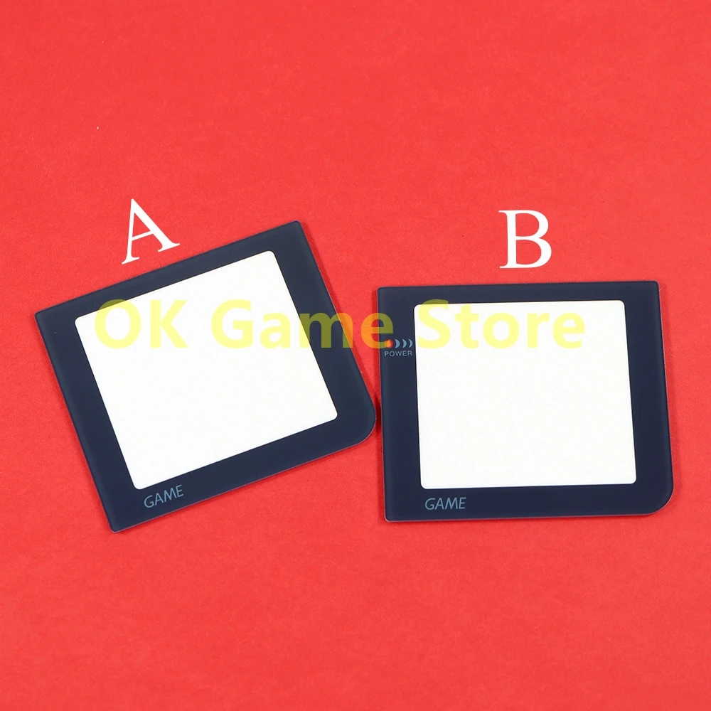 1PC For GameBoy Pocket GBP Black Plastic Screen Lens Mirror with and without Light Holes