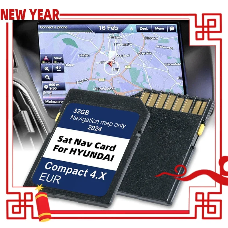 

Compact 4.X Navigation GEN4 SD Card for Hyundai H350/i40/i40 VF IA/i40 VF SD/i40 VF SD IA Car Update Europe Turkey Maps Sat Nav