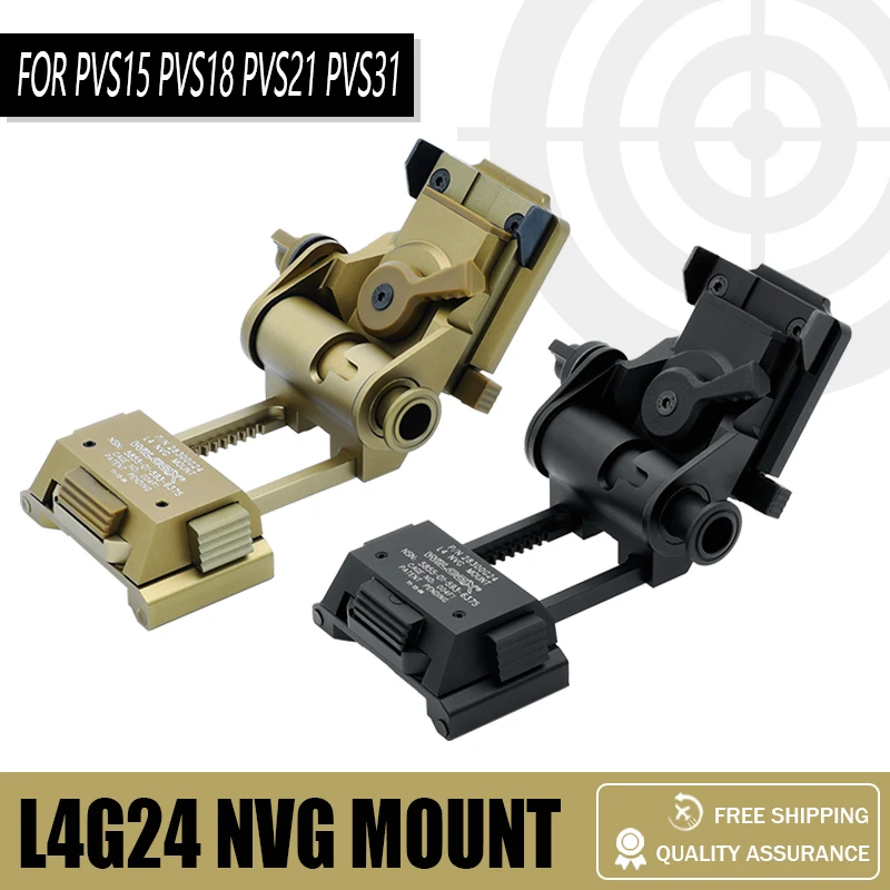 

New Extended Edition Metal L4G24 NVG Helmet Mounting for PVS15 PVS18 PVS21 PVS31 Mount Quick Disassembly Night Vision Accessory