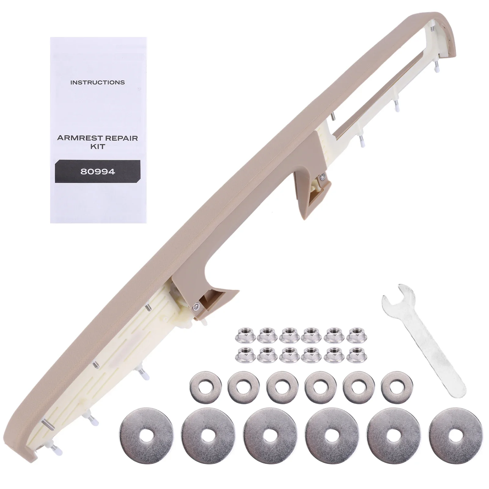 

Подходит для подлокотника передней стороны водителя 80995 (бежевый) для Tahoe Silverado 2010–2014 гг.